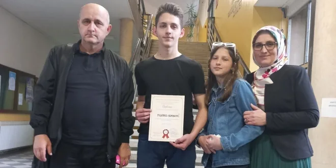 Tuzlanski učenik Muhamed Numanović predstavljat će BiH na Olimpijadi iz fizike