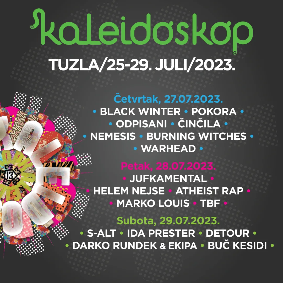 13. Festival umjetnosti mladih Kaleidoskop održat će se u Tuzli od 25. do 29. jula |