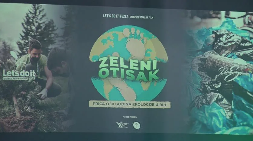 (VIDEO) Upriličena projekcija ekološkog filma ˝Zeleni otisak˝ |