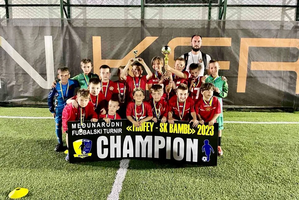 Zlato i bronza Slobodinim dječacima na “Bambi trofeju 2023” (FOTO)