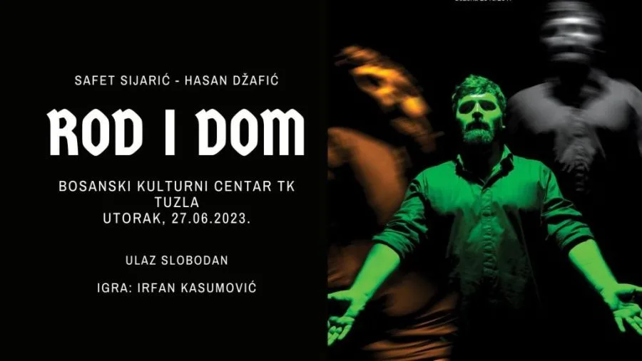 Prvi dio turneje predstave „Rod i dom“ završava 27. juna u Tuzli