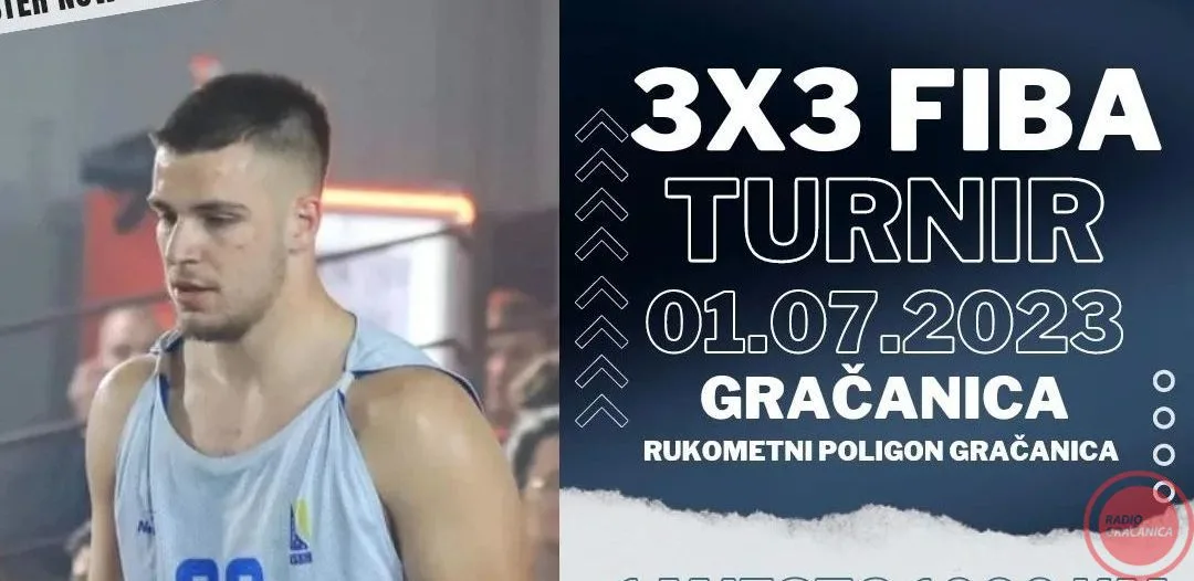 U subotu 3×3 FIBA turnir u Gračanici –