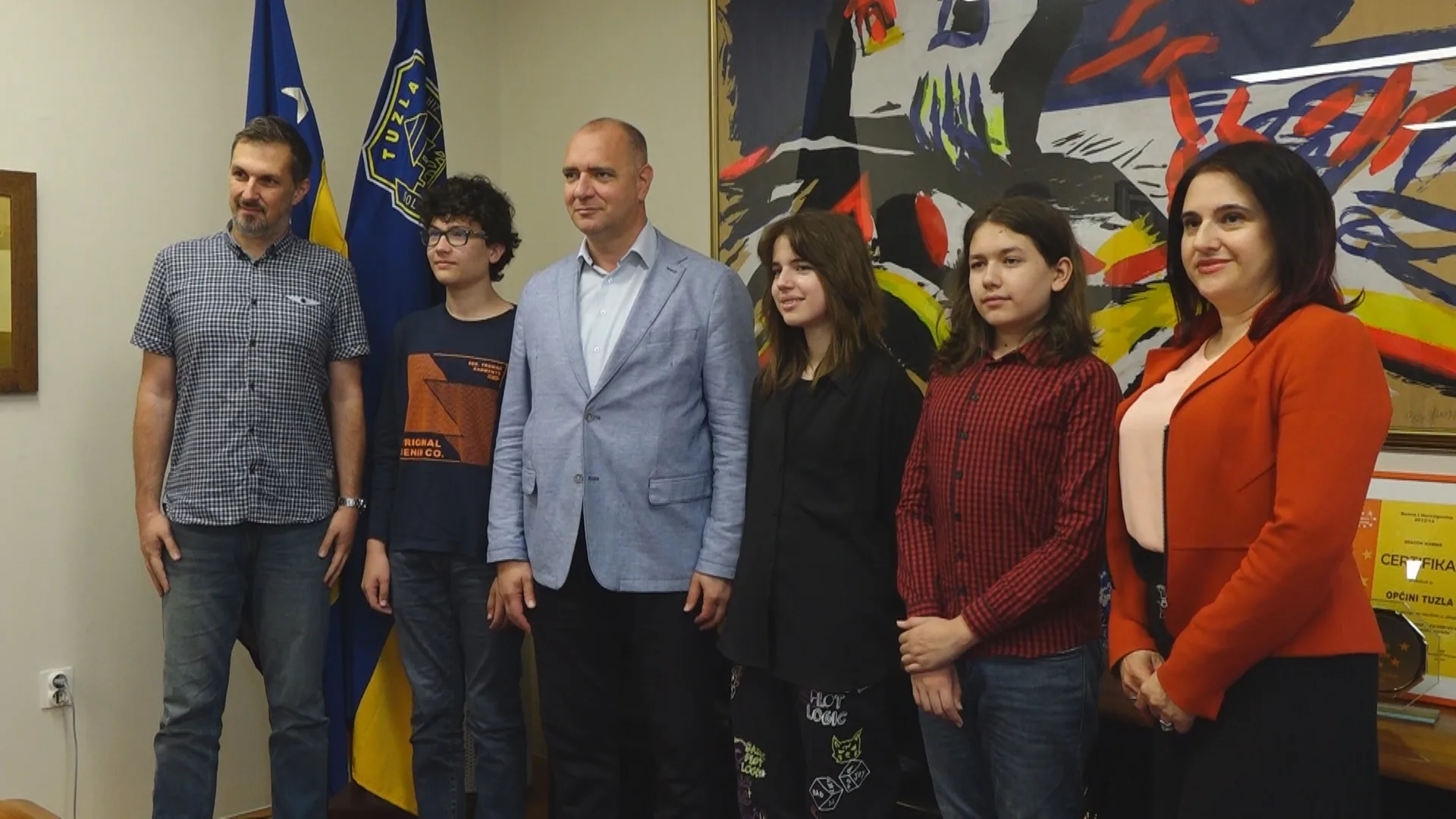 (Video) Lugavić primio takmičare Stem akademije, dobitnike prestižnih nagarada