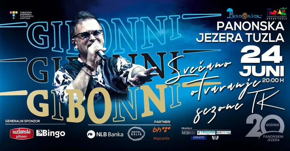 Gibonni vas poziva na koncert na Panonskim jezerima u Tuzli (VIDEO)