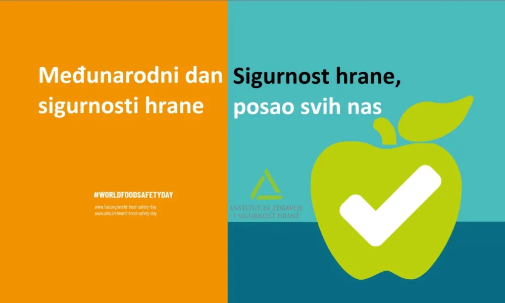 7. juni – Svjetski dan sigurnosti hrane
