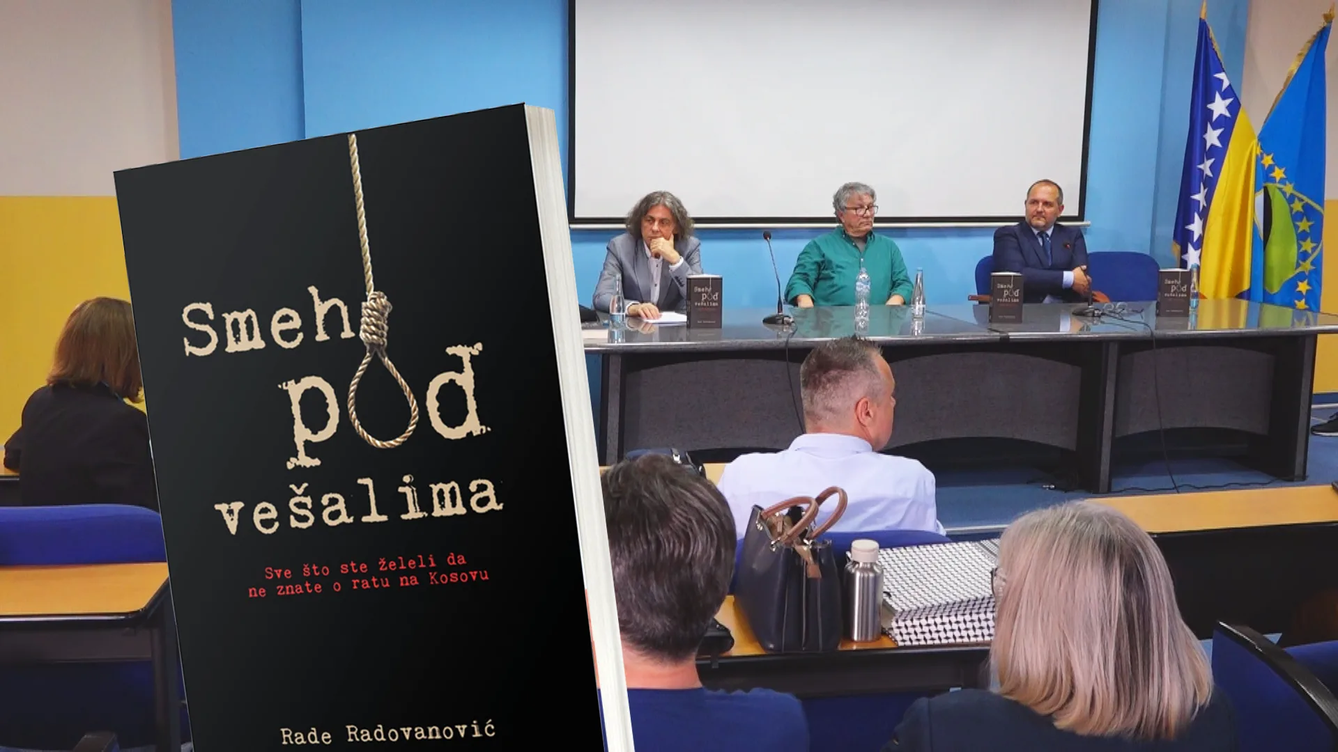 (Video) U Tuzli promovisano bosansko izdanje knjige „Smeh pod vešalima“ Radeta Radovanovića |