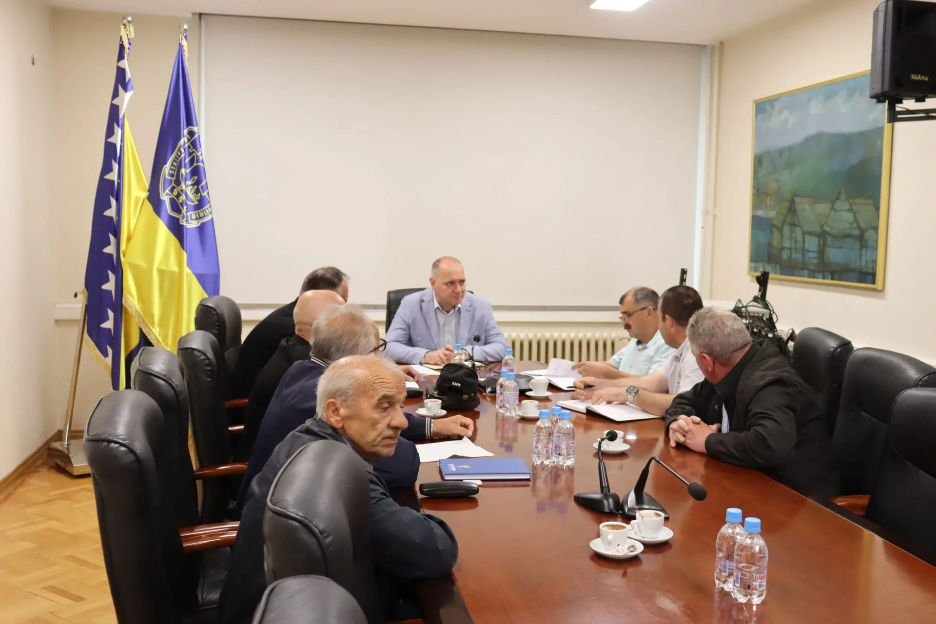 Grad Tuzla: Lugavić primio predstavnike MZ Ljepunice