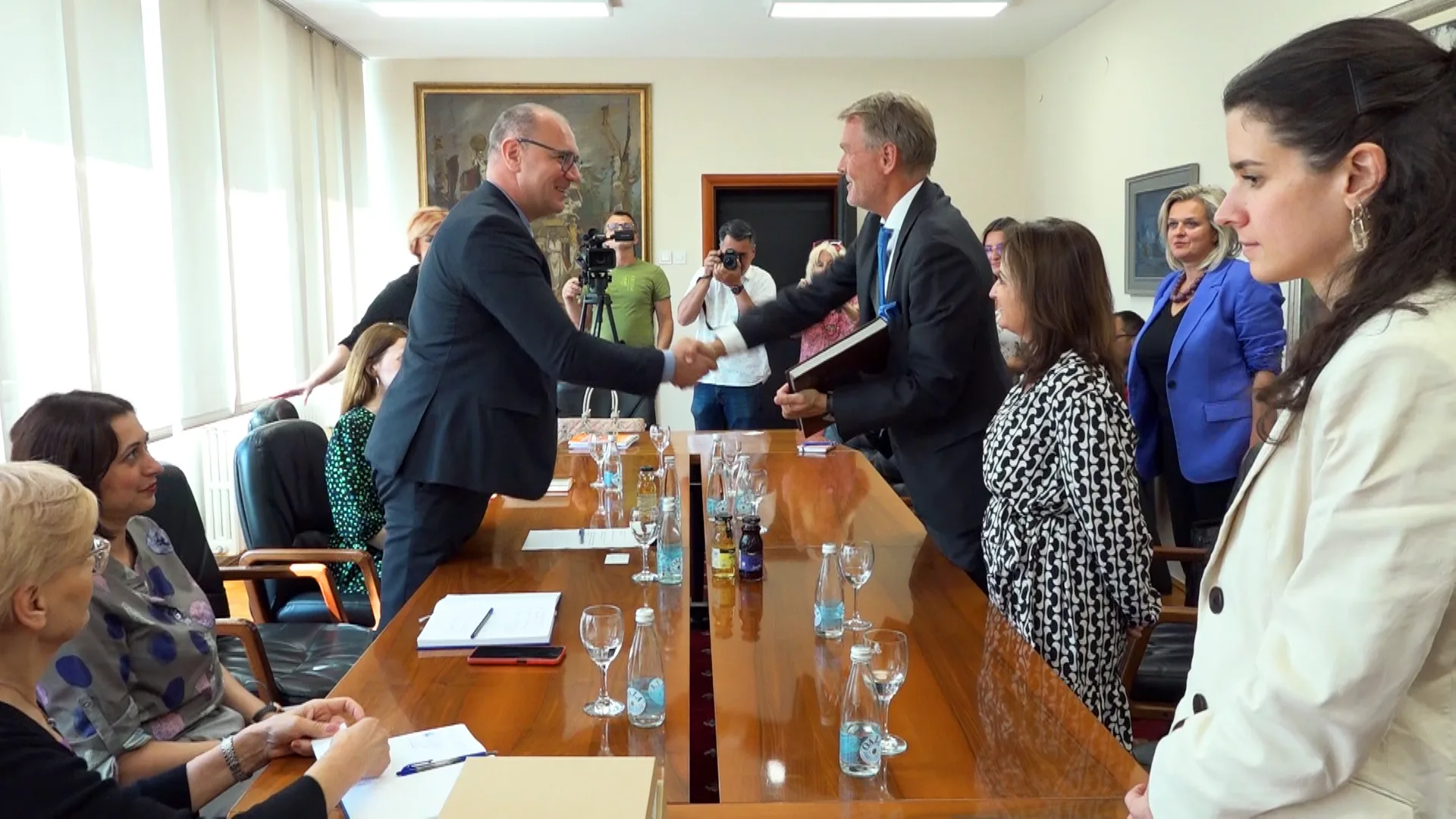 (Video) Prijem u Gradskoj upravi za ambasadora Kraljevine Norveške u Bosni i Hercegovini |