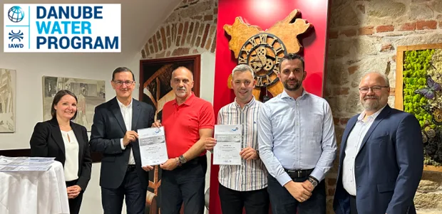 Tuzlanski Vodovod na Dunavskoj vodnoj konferenciji dobio certifikat za poslovni uspjeh |
