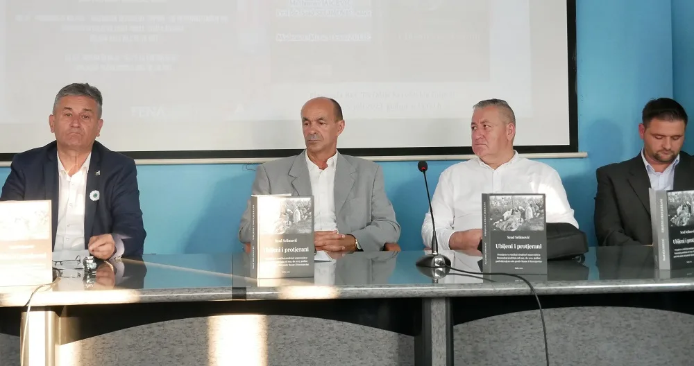 BKC TK: Promovisana knjiga „Ubijeni i protjerani“ autora Seada Selimovića