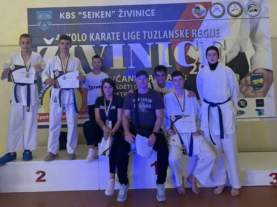 KBS Šotokan:Uspjeh na 4.kolu Karate lige Tuzlanske regije