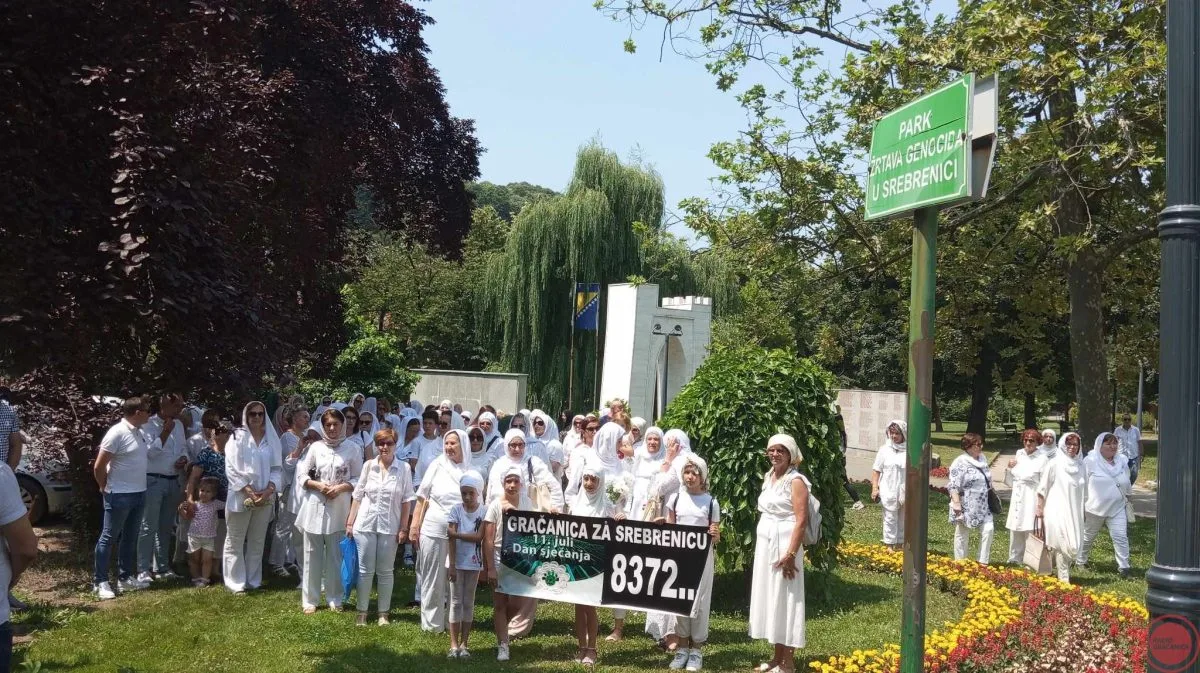 Mirna šetnja povodom obilježavanja 28. godišnjice genocida u Srebrenici –