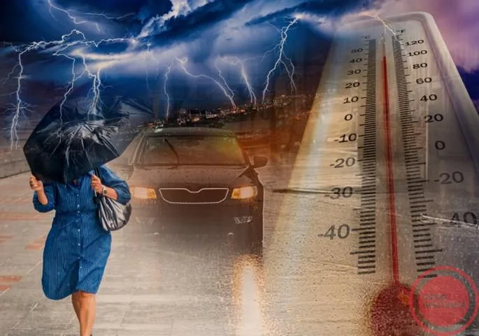 Narandžasto upozorenje danas za sjevernu, središnju i istočnu Bosnu zbog jakih kiša i vjetra –