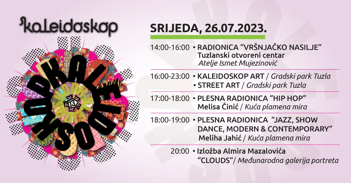 Počinje Kaleidoskop u Tuzli, pogledajte program prvog dana