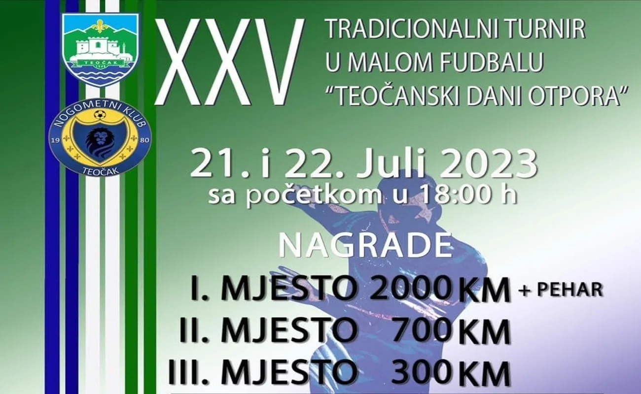 U Teočaku iduće sedmice tradicionalni malonogometni turnir