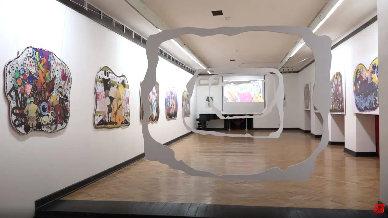 (Video) U okviru Kaleidoskopa otvorena izložba umjetničkih radova “Clouds” autora Almira Mazalovića