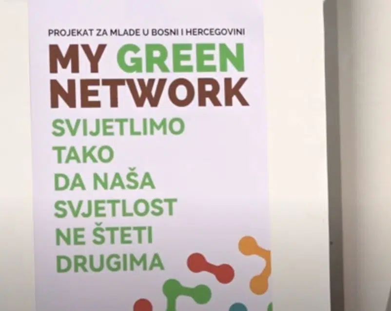 (VIDEO) Započelo sprovođenje ekološkog projekta ˝My green network˝ učenika Behram-begove medrese