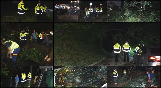 (Video) Ekipe Civilne zaštite i  Tuzla do ranih jutarnjih sati na terenu