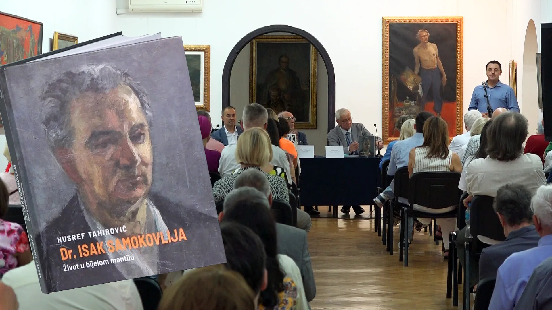 (VIDEO) Promovisana knjiga „Dr. Isak Samokovlija – Život u bijelom mantilu“