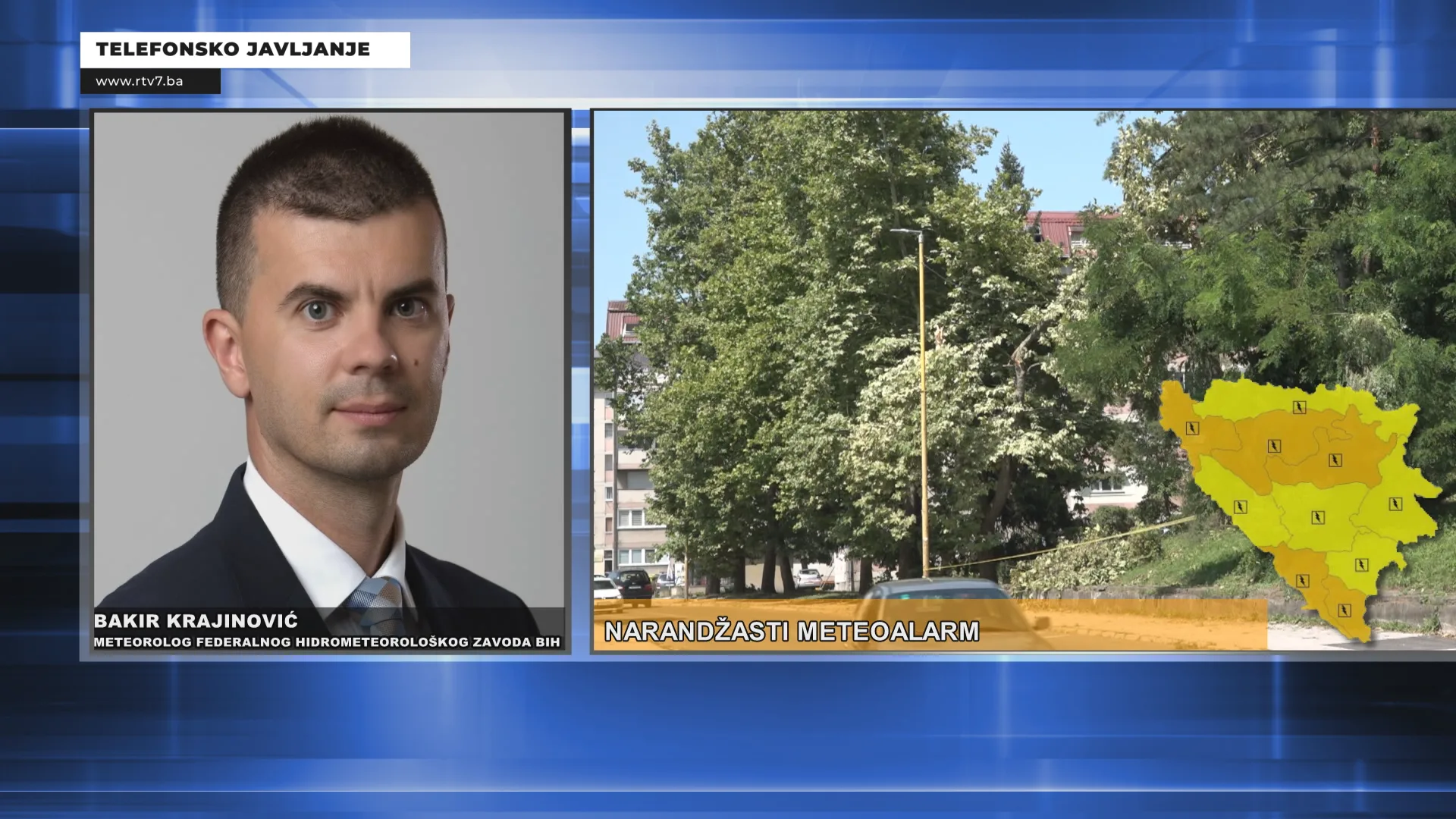 (VIDEO) Meteorolog Krajinović: Jedino što možemo uraditi je prilagoditi se ovakvim olujama