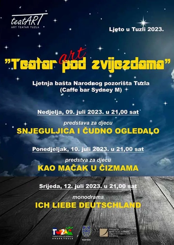(VIDEO) Predstava ˝Snjeguljica i čudno ogledalo˝ otvorila manifestaciju ˝Teatar pod zvijezdama˝