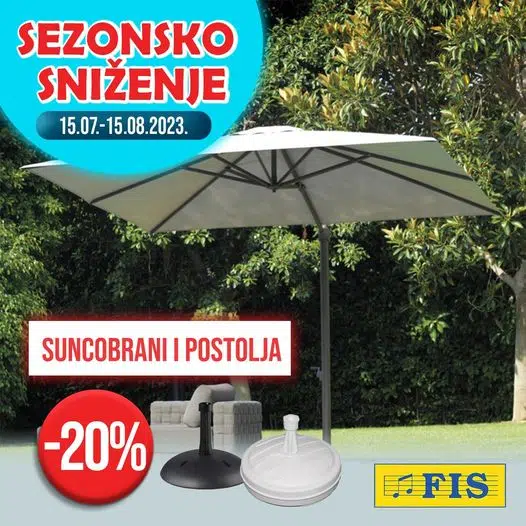 Sezonsko sniženje u FIS-u – za ljetno osvježenje
