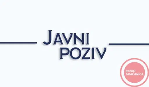 Objavljen Javni poziv –