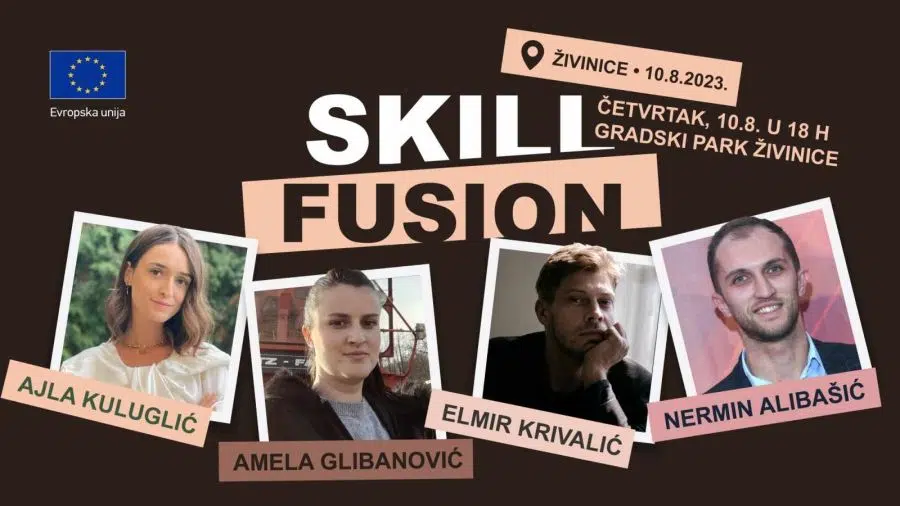 Pozivnica za “Skill fusion”u Gradskom parku