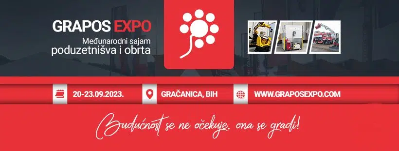 Međunarodni sajam poduzetništva i obrta Grapos-expo  u septembru –