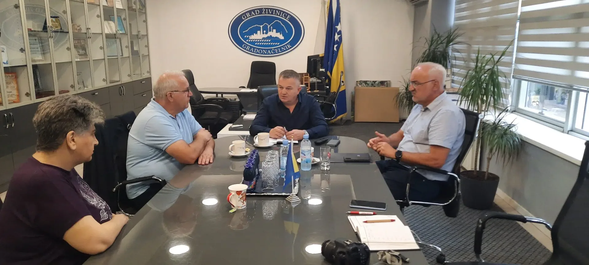 Gradonačelnik Muhić održao sastanak sa predstavnicima Kantonalne privredne komore