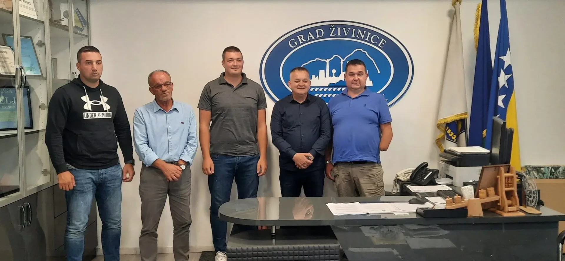 Gradonačelnik Muhić održao sastanak sa predstavnicima ISS-a Živinice