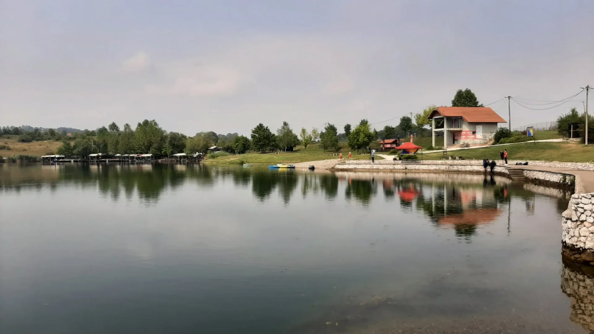 Vježba na Rajskom jezeru Bašigovci