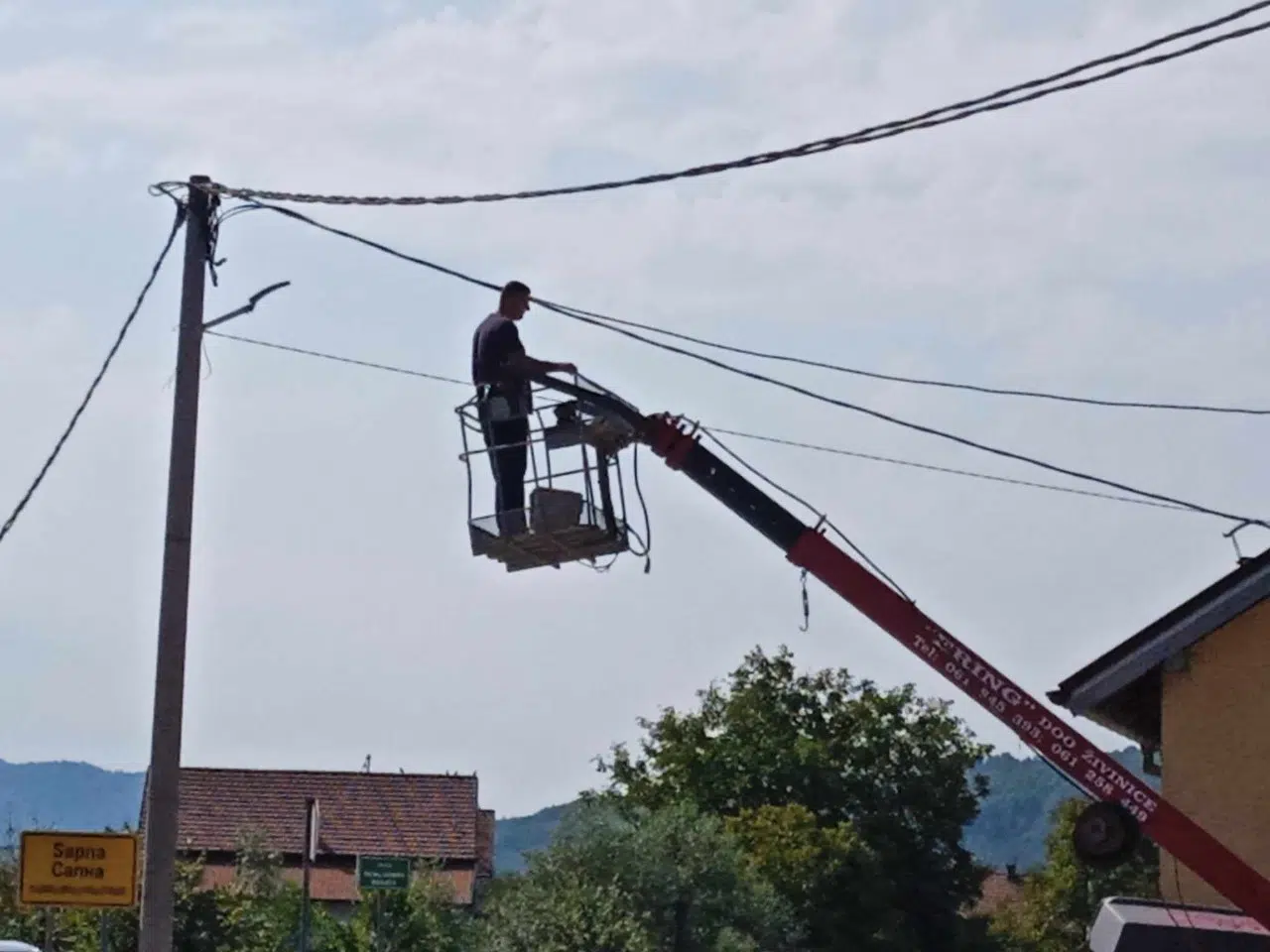 Počeli radovi na izgradnji ulične rasvjete u Kraljevićima (FOTO)