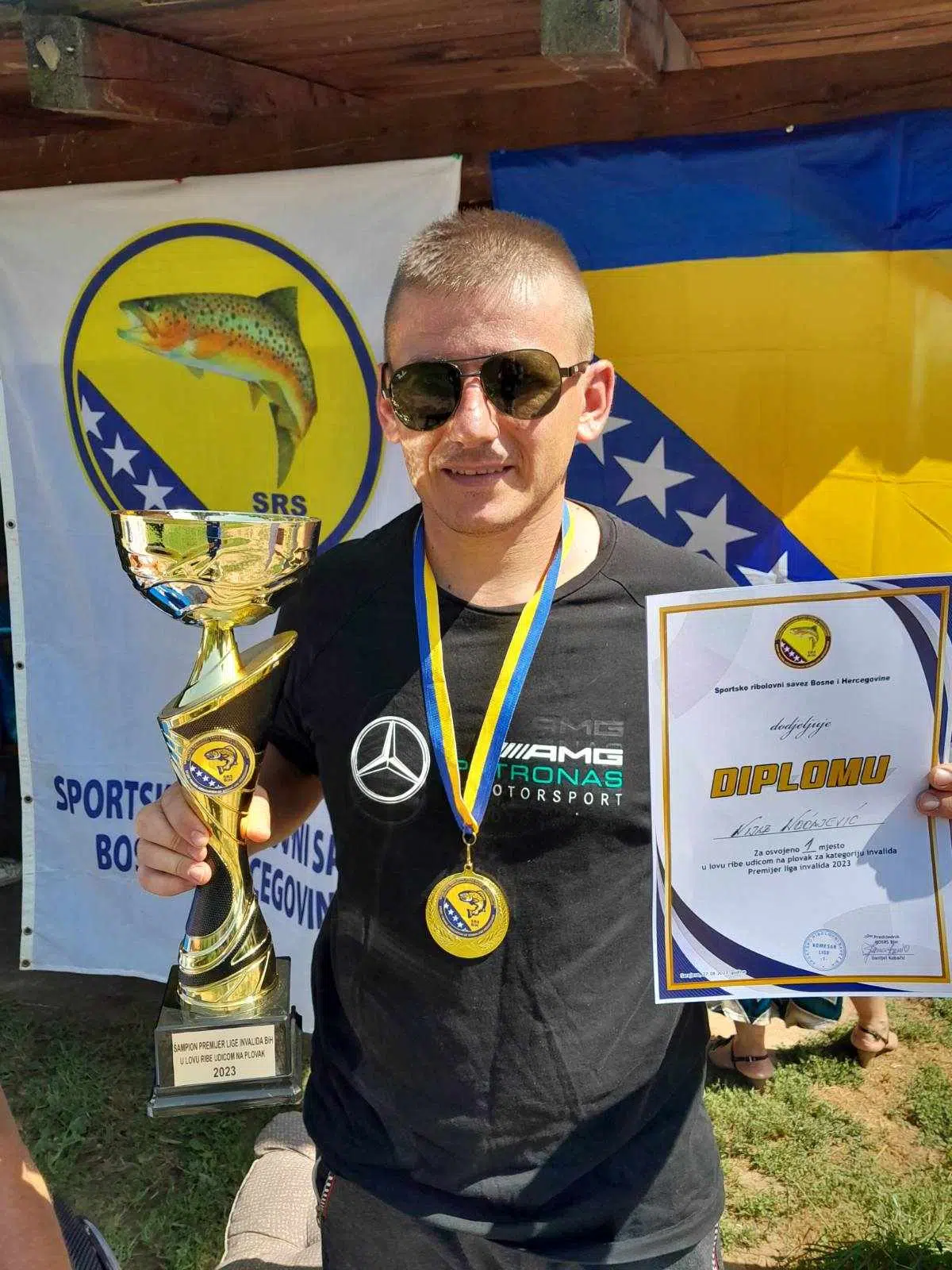 Nijaz Noćajević prvak BiH u sportskom ribolovu
