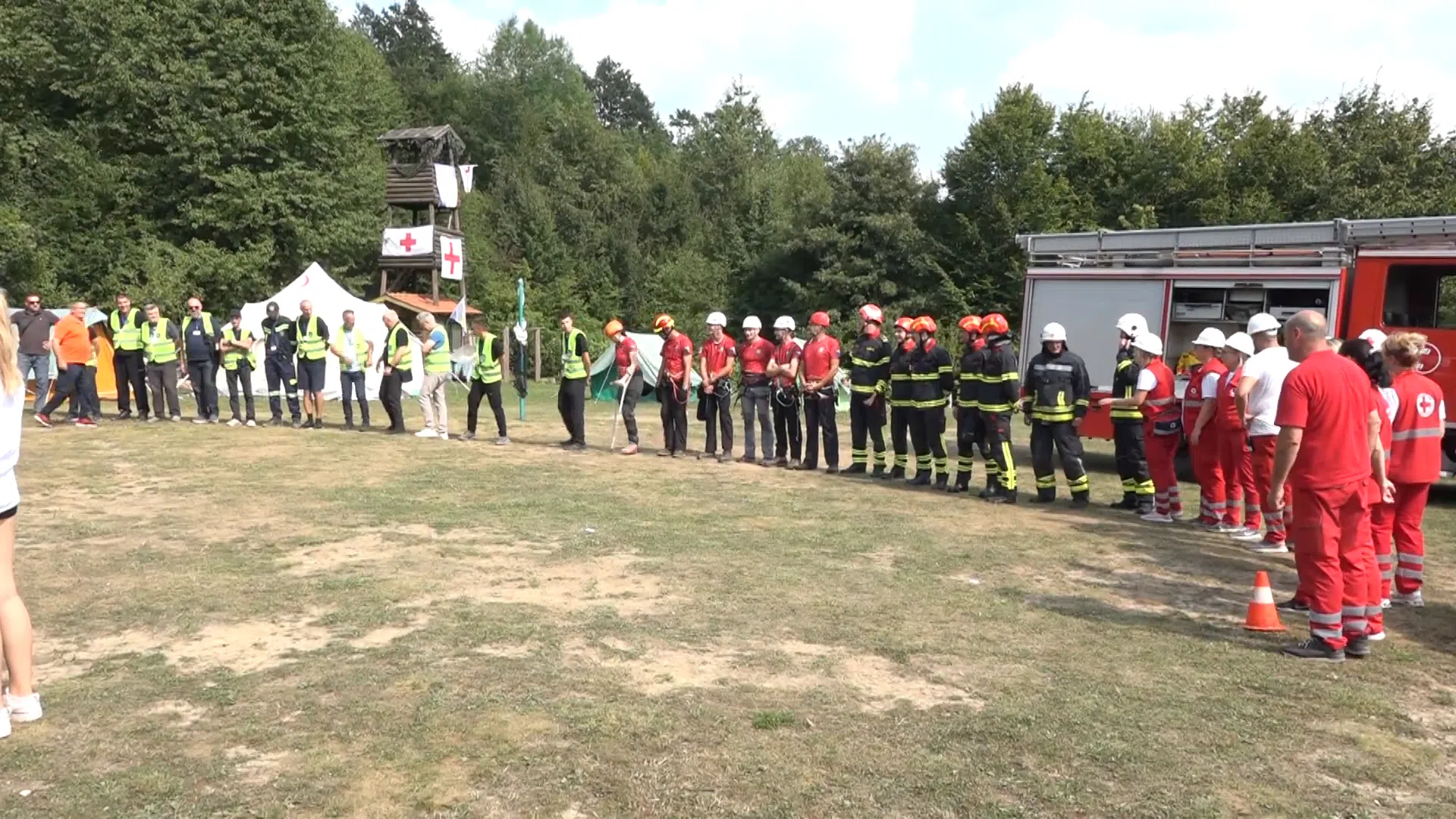 (VIDEO) Akcija spašavanja povrijeđenih nakon zemljotresa posljednja je vježba u okviru Međunarodne ljetne škole zaštite i spašavanja