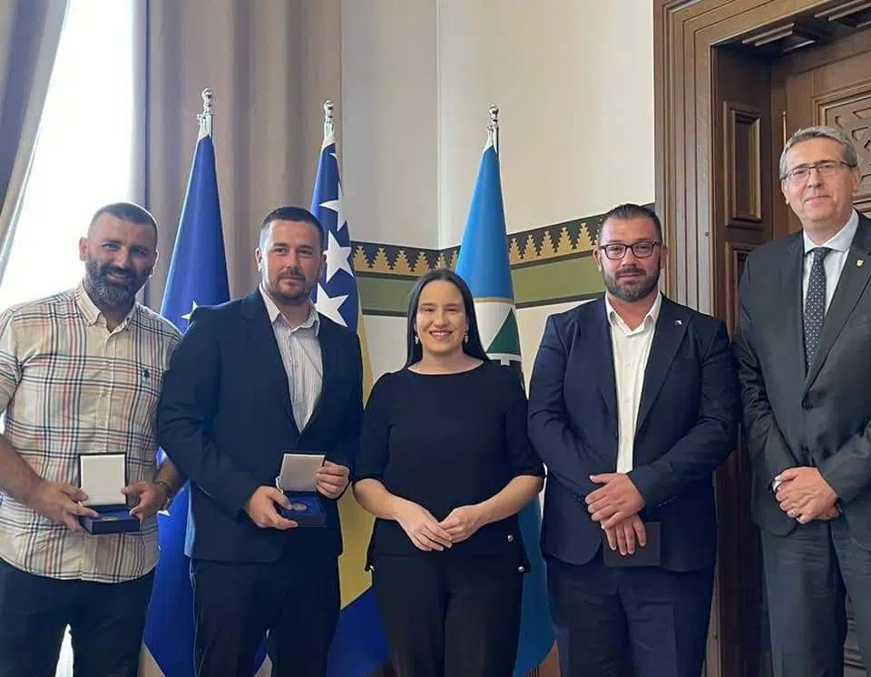 Gradonačelnik Srebrenika bio gost gradonačelnice Grada Sarajeva Benjamine Karić