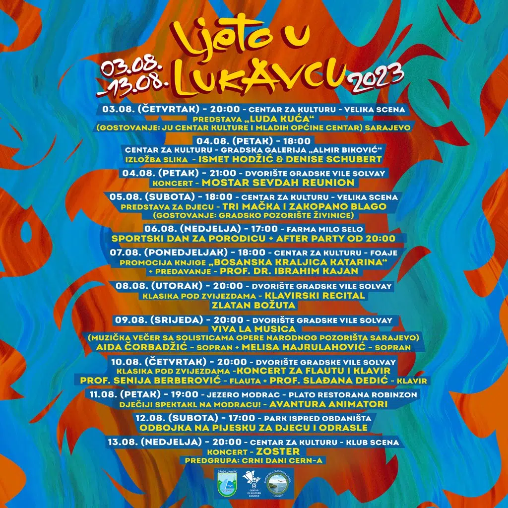 Sutra počinje festival Ljeto u Lukavcu 2023