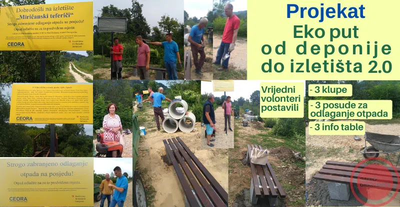 Počela realizacija projekta “Eko put od deponije do izletišta 2.0” –