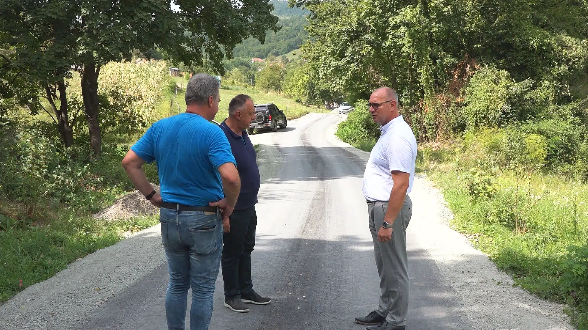 (VIDEO) Završena još jedna u nizu putna infrastruktura: Asfaltirano 220m puta u naselju Repuševac, MZ Donja Obodnica