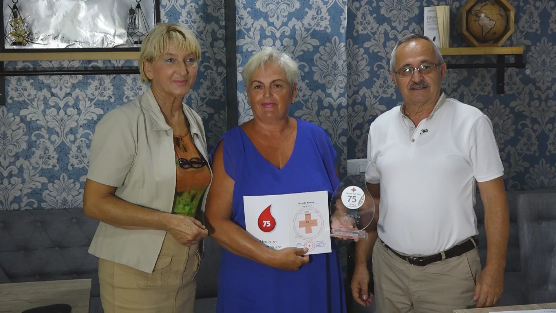 (VIDEO) Crveni križ dodijelio priznanja višestrukim davaocima krvi
