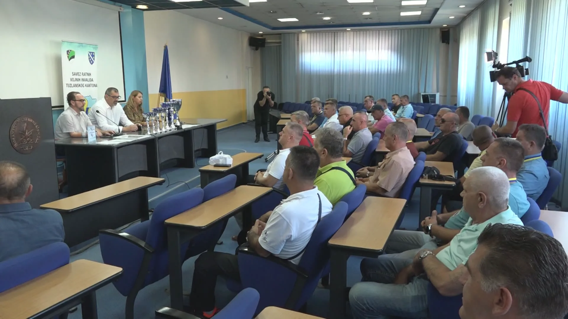 (VIDEO) Upriličen prijem reprezentativaca TK-a povodom osvajanja 2. mjesta na Sportskim igrama rvi FBiH