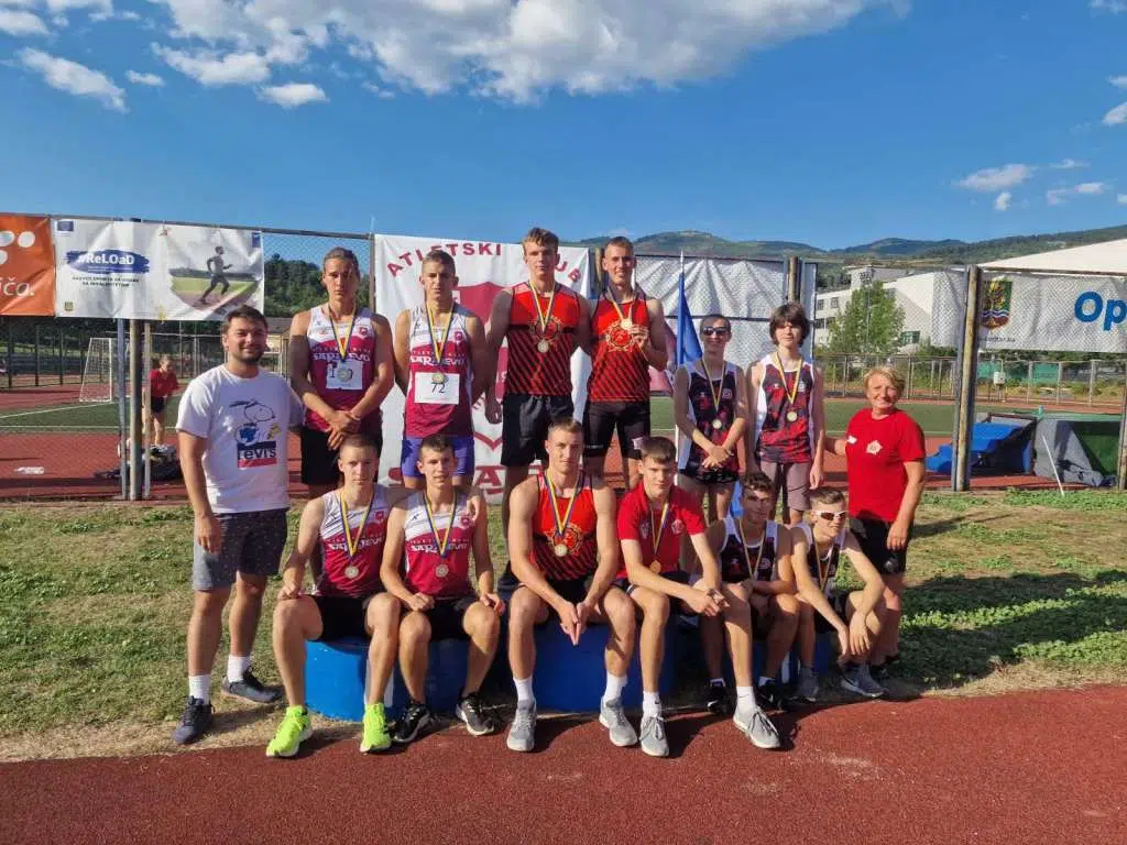 Sedam titula prvaka BiH za atletičare tuzlanske Slobode