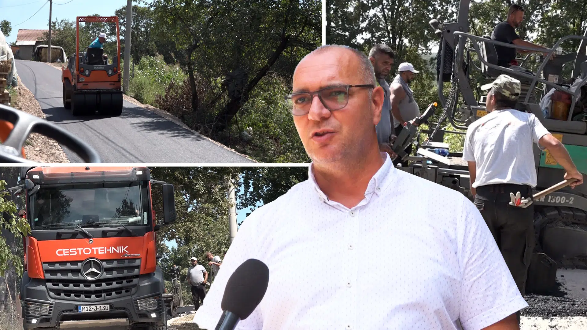 (VIDEO) “Sad ćemo manje ulagati u auta”: Naselje Brgule po prvi put dobija asfaltiran put