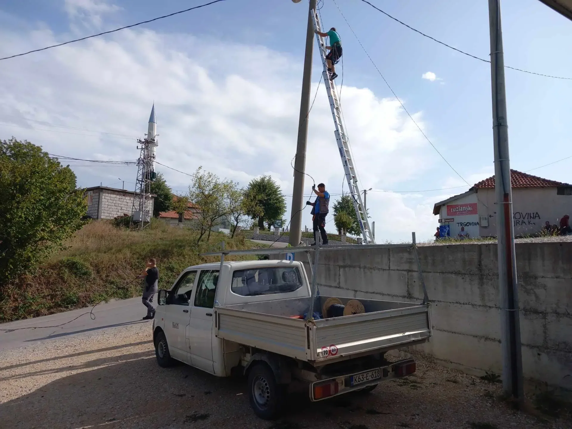 Energetski efikasna rasvjeta postavljena u 4 mjesne zajednice u Srebreniku –
