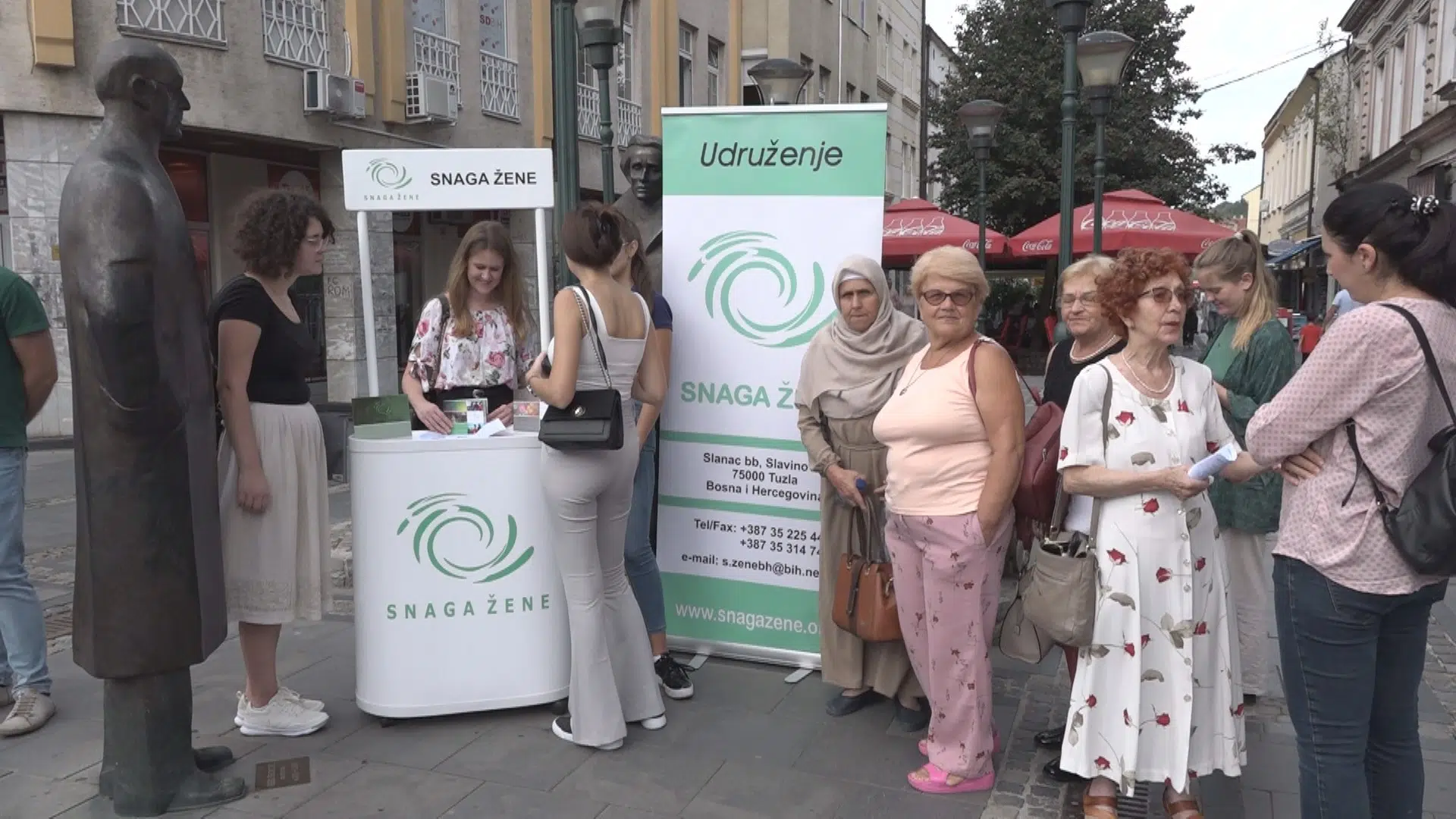 (Video) Udruženje “Snaga žene” obilježilo Međunarodni dan mira