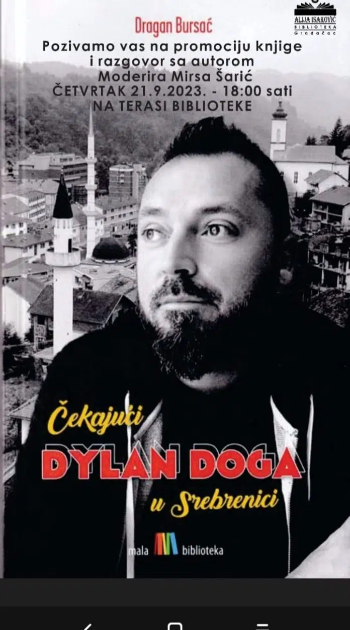 Promocija knjige “Čekajući Dylan Doga u Srebrenici” | Gradačački info portal
