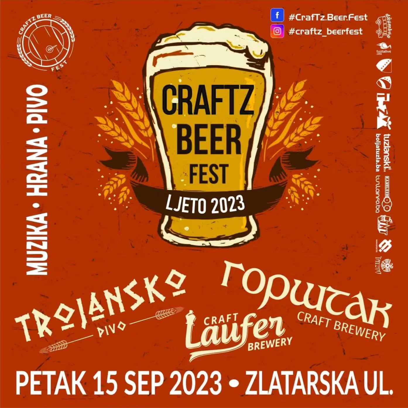 Popularni tuzlanski sajam craft piva u petak u Zlatarskoj ulici