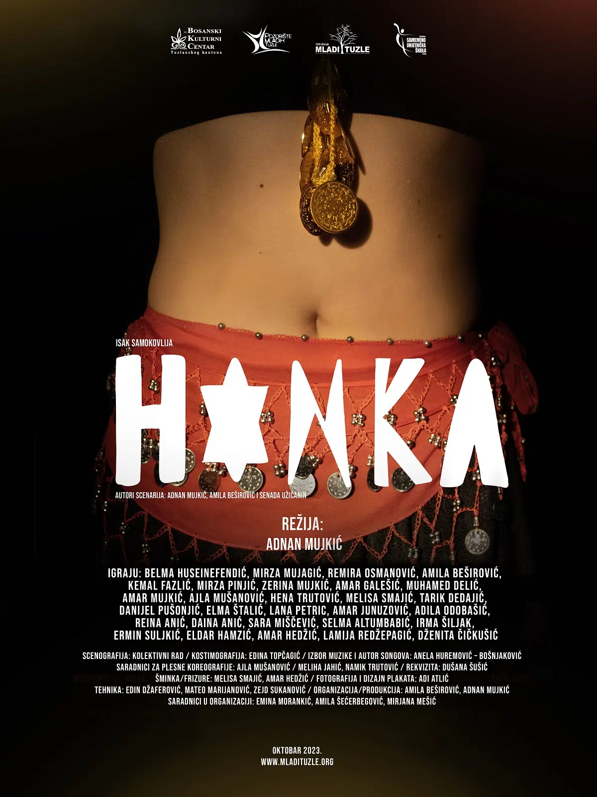 Predstava “Hanka” u novoj sezoni na stalnom repertoaru BKC TK, prva izvedba 3. oktobra