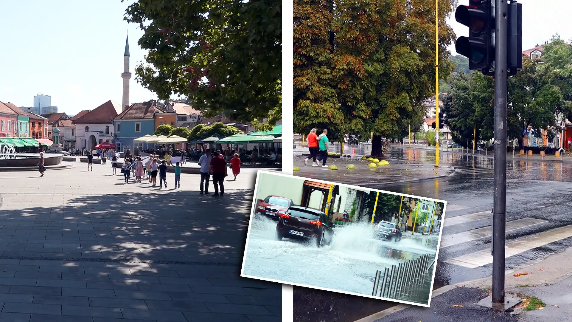(Video) Sunce i kiša obilježili prvi dan jeseni u Tuzli