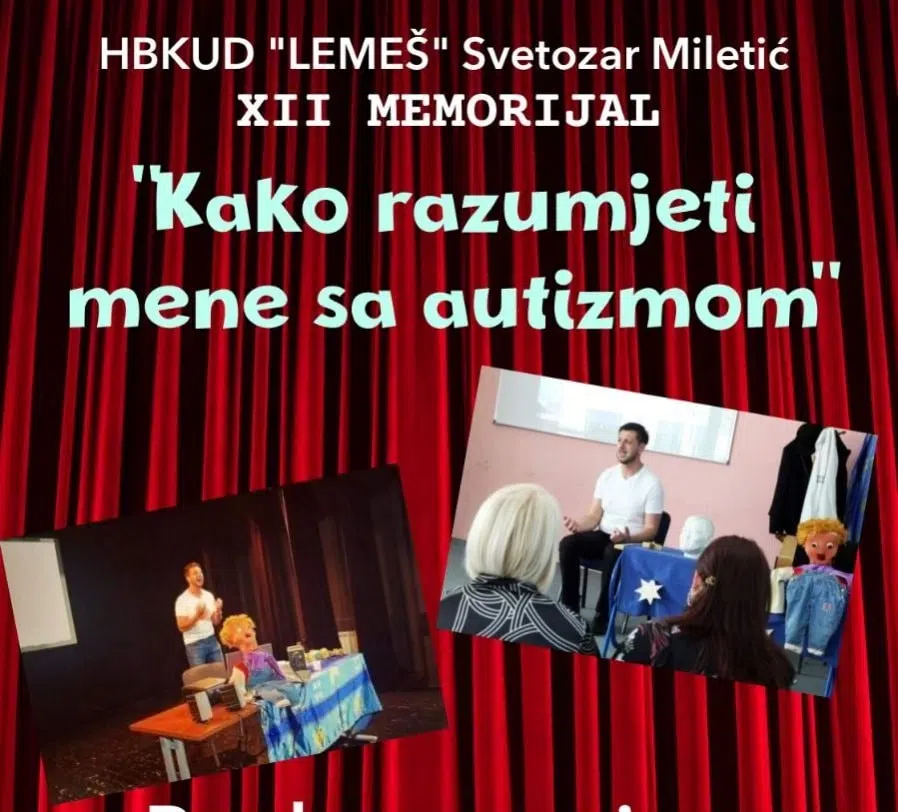 Predstava Jasmina Salkića „Kako razumjeti mene sa autizmom“ izvedena i u Srbiji